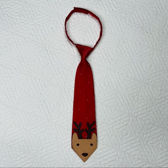Gymboree - Christmas Holiday Reindeer Neck Tie - Picture 2 of 8